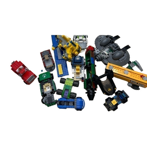 𝅺LEGO LOT G, Partial Vehicle Sets & Base Plate 13x16 XL Ziploc Full